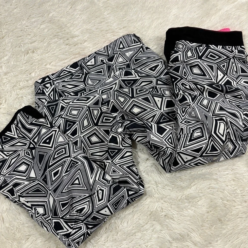 THE NORTH FACE youth FREEDOM Graphite Black White Pink SNOW PANTS Size M(10/12)